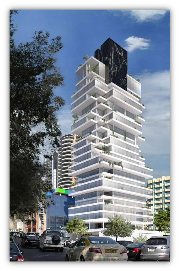 3B+G+23+Roof Residential Tower